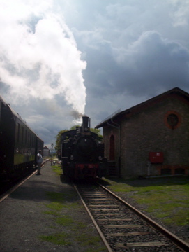 Met de trein!