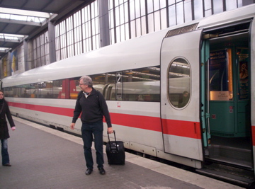 Met de ICE naar München.