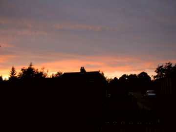 Zonsondergang in Hellendoorn